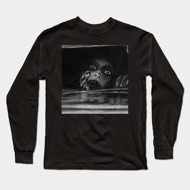 Evil Rising Long Sleeve T-Shirt by Kozna_art